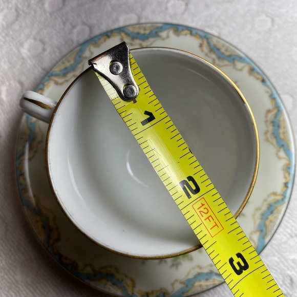 GOLD CHINA Tea Cup and Saucer Set made in occupied China - Picture 11 of 13